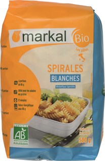 Markal Spirales blanches bio 500g - 1399